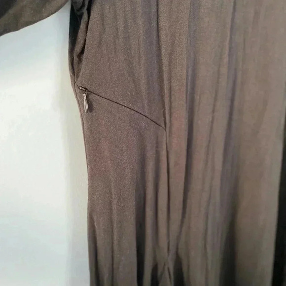 Betabrand Lagenlook Dress Black Travel Jersey Long
Sleeves Dress Large L Slouchy - Picture 5 of 10